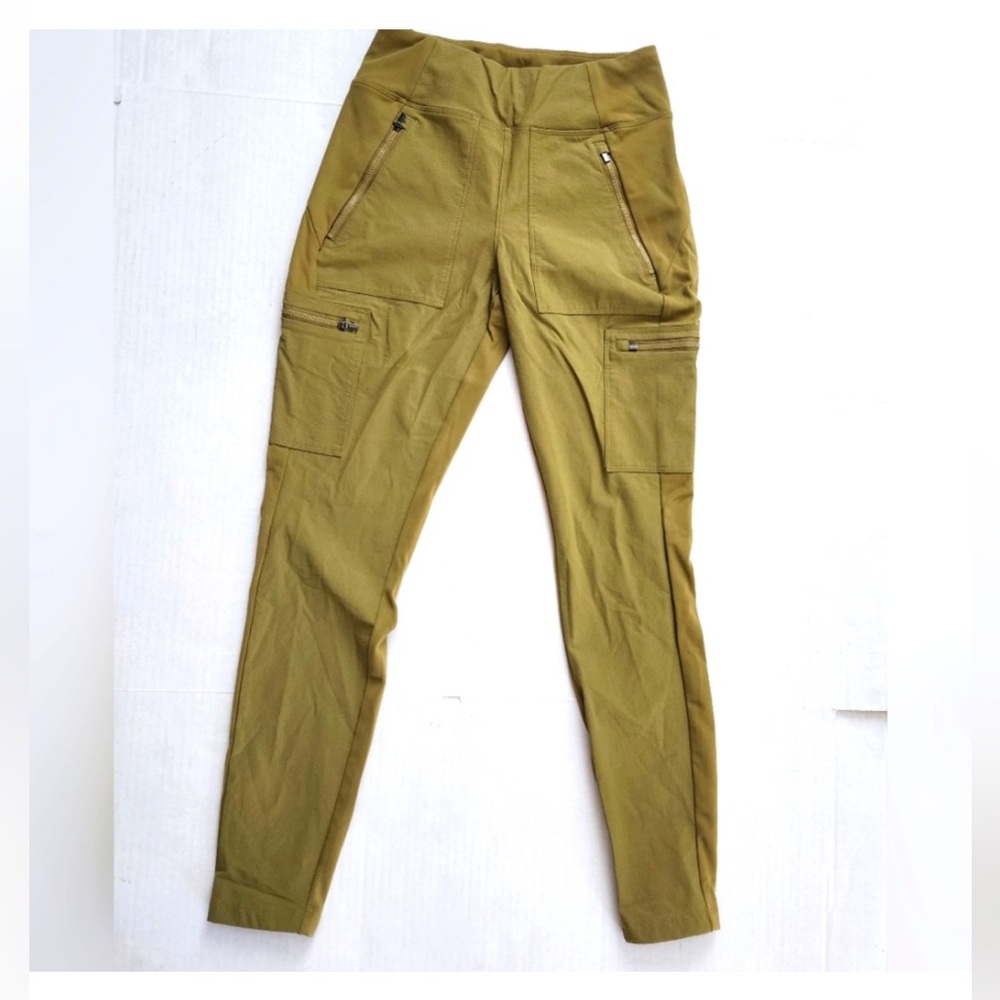 Athleta Headlands Hybrid Green Cargo Women's Pants Size 2